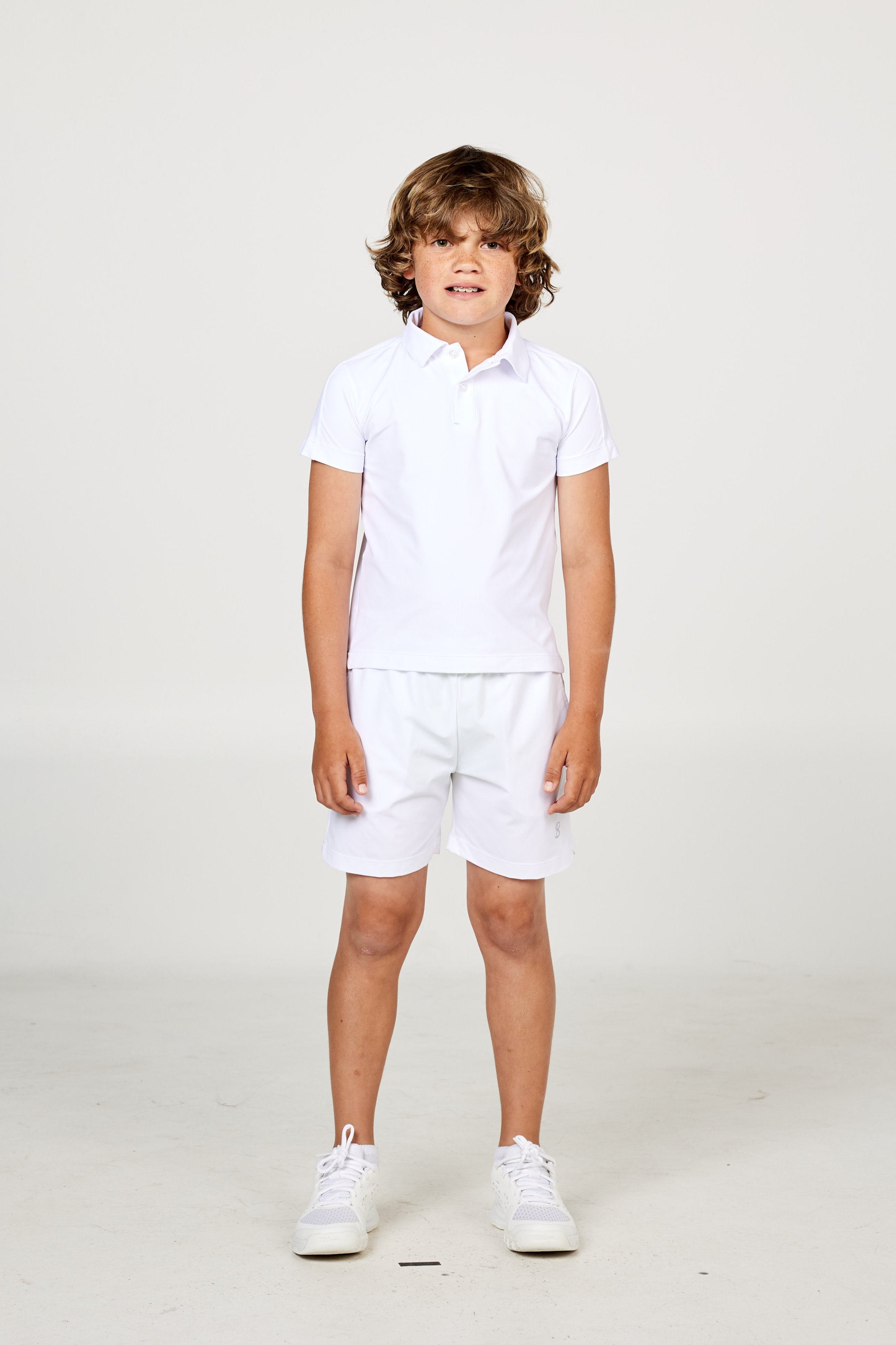 Boy's Short Sleeve Polo - Perfect Volley