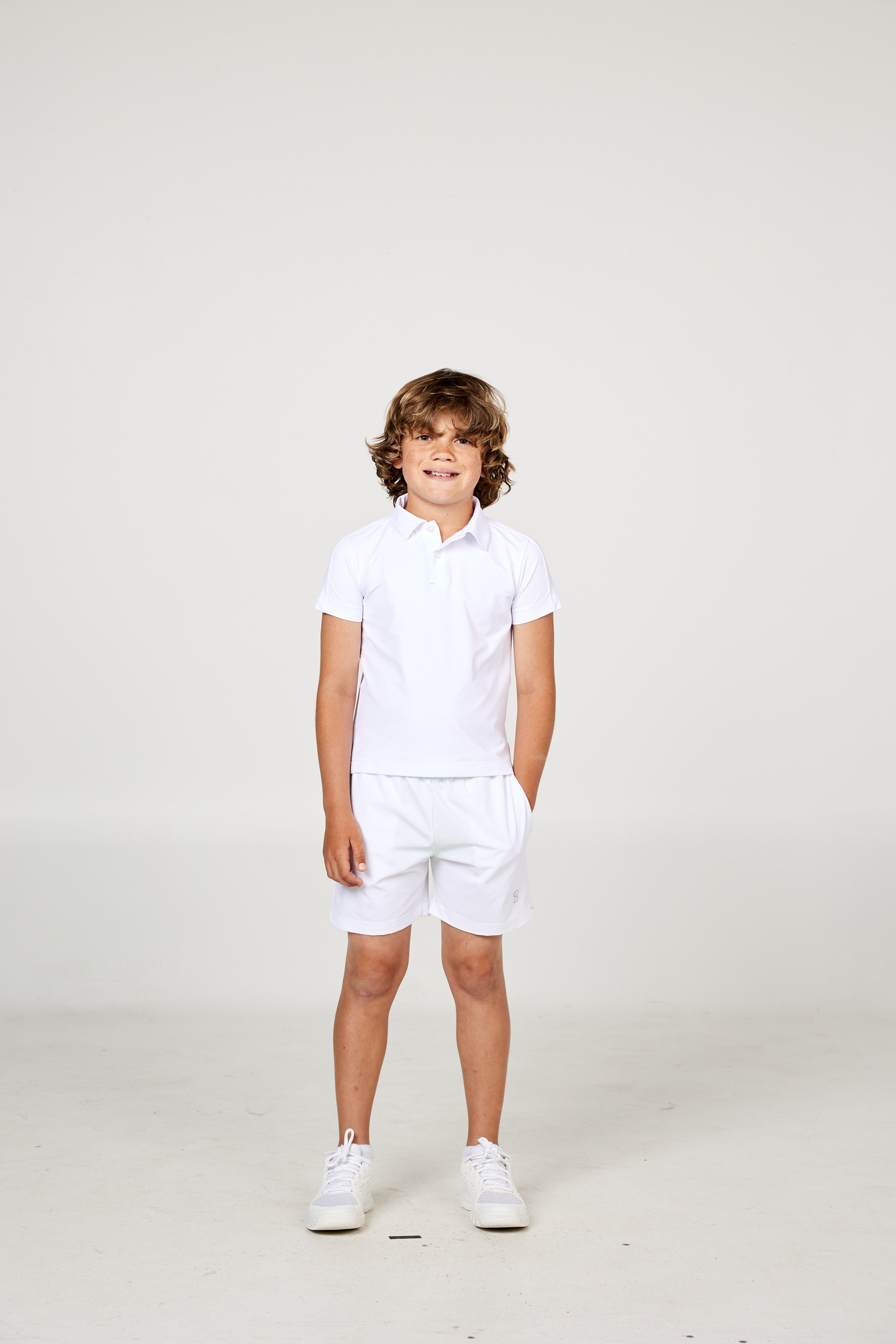 Boy's Short Sleeve Polo - Perfect Volley