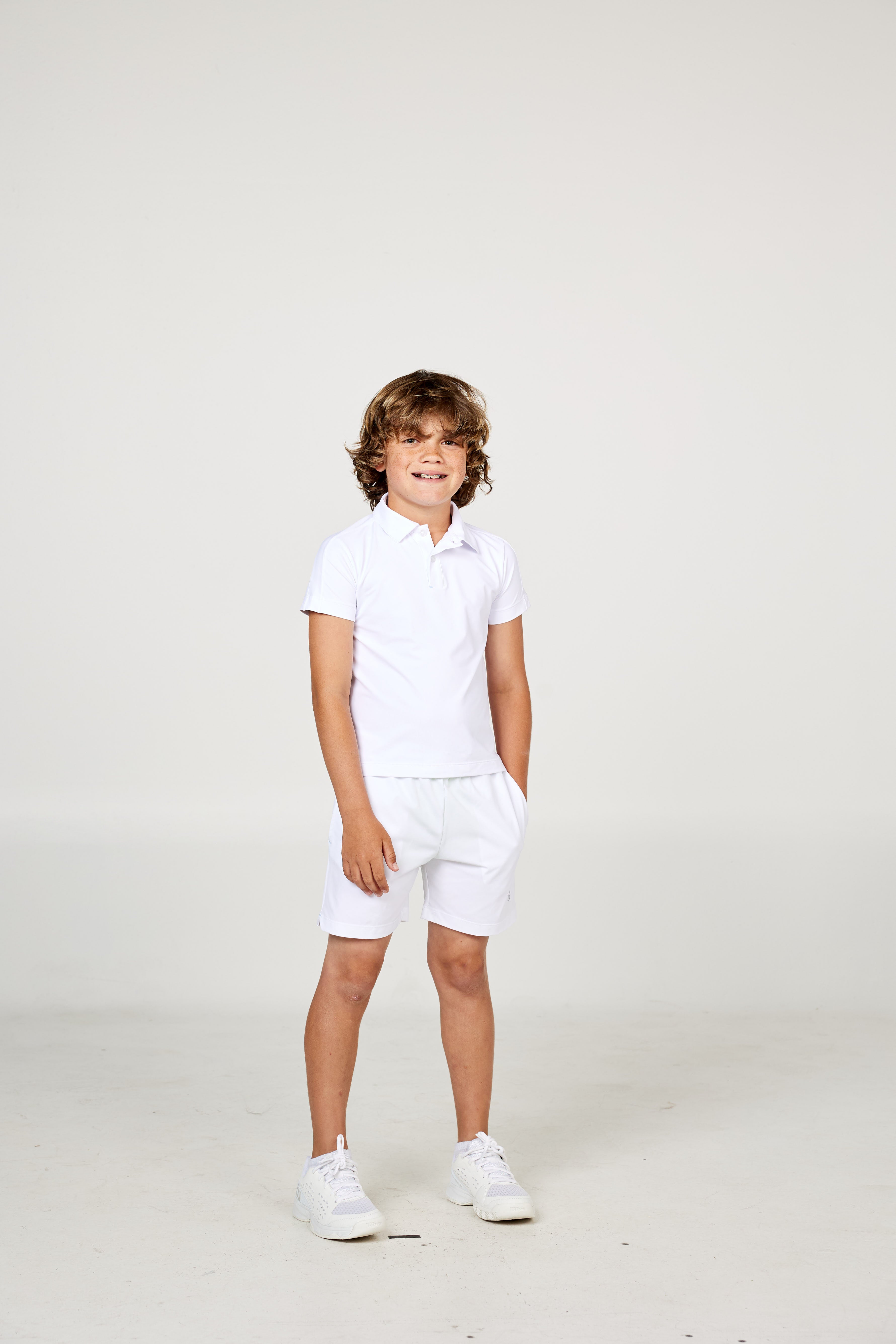 Boy's Short Sleeve Polo - Perfect Volley