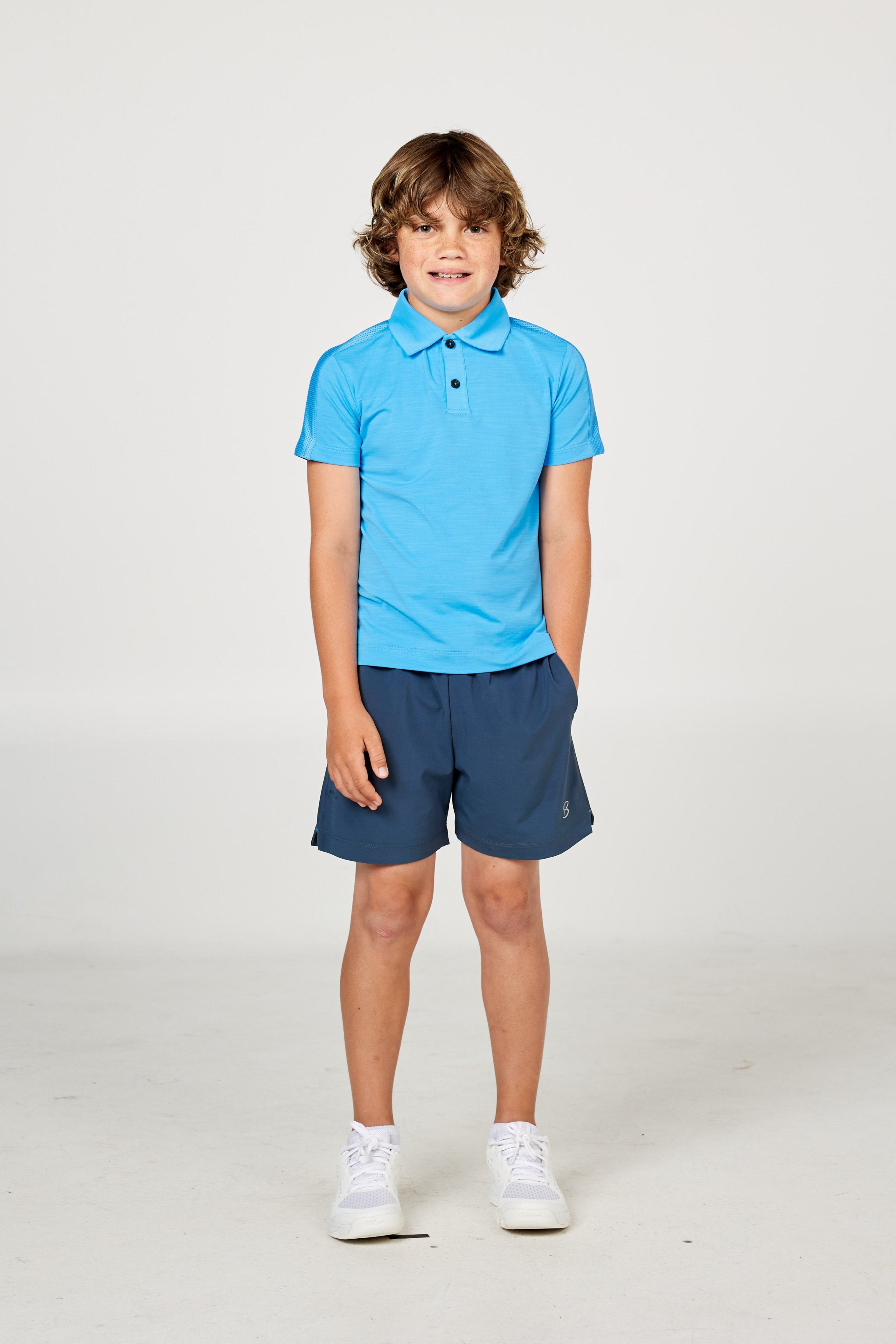 Boy's Short Sleeve Polo - Perfect Volley