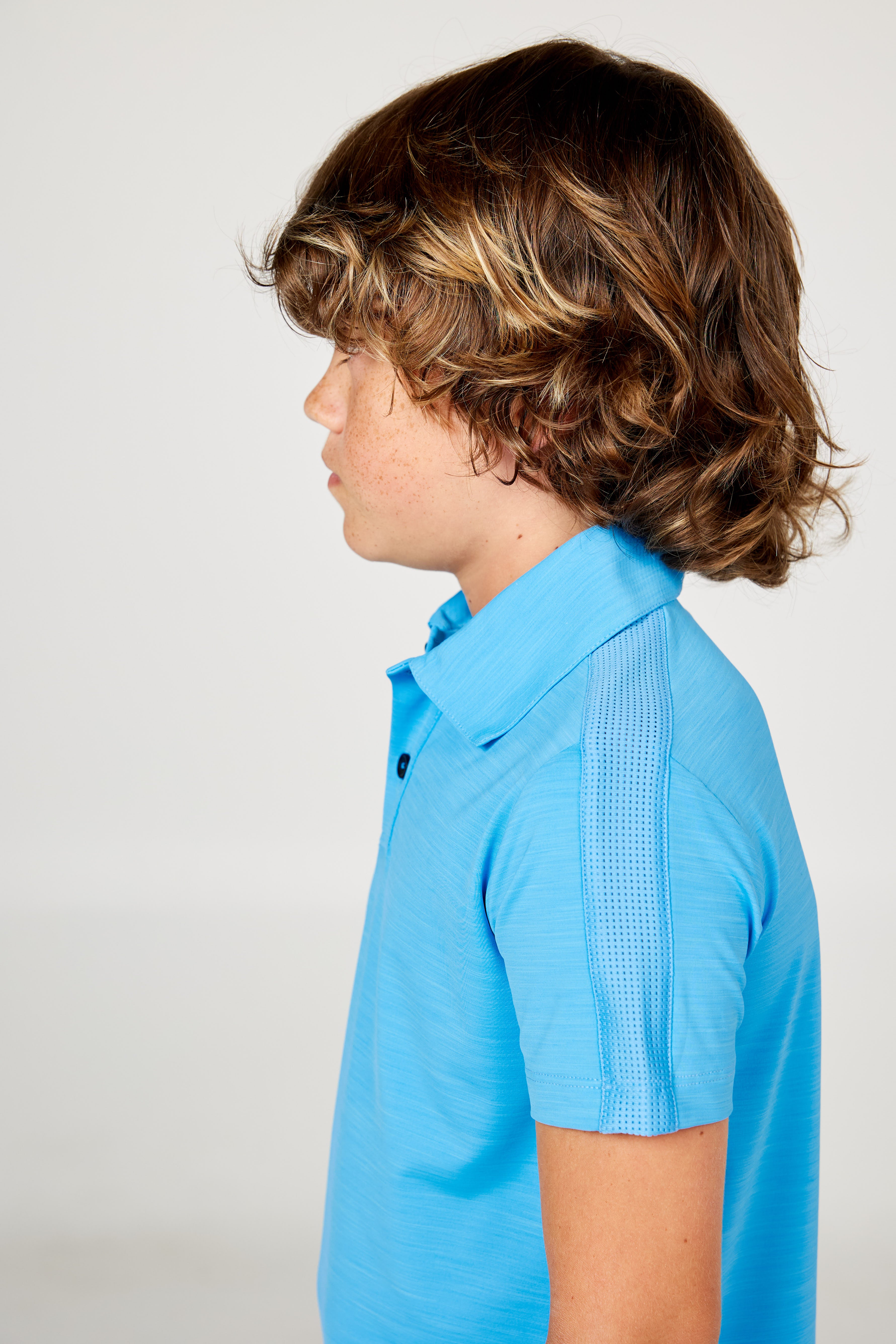 Boy's Short Sleeve Polo - Perfect Volley