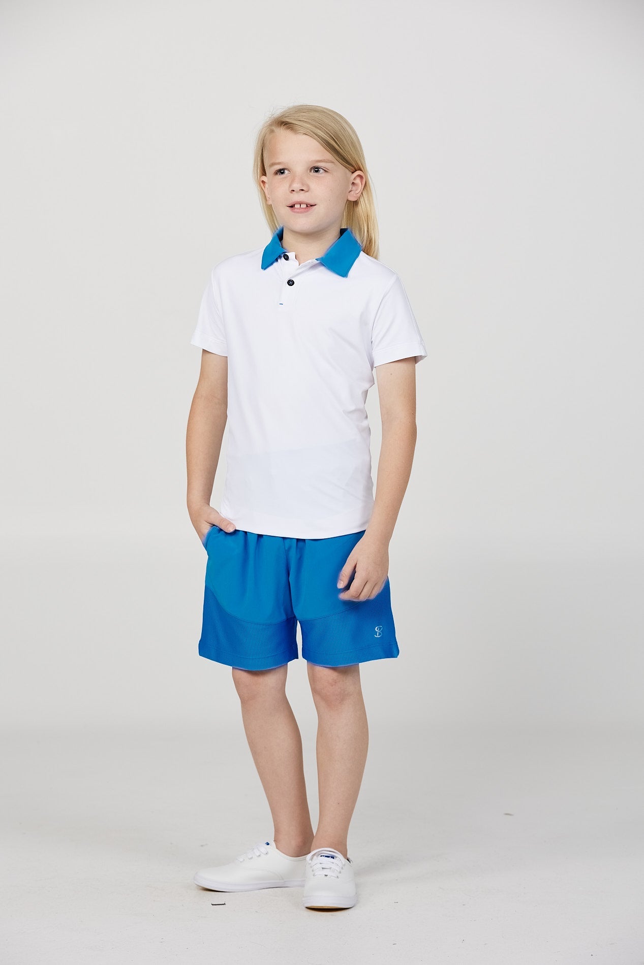 Boy's Short Sleeve Polo - Energy - Sofibella