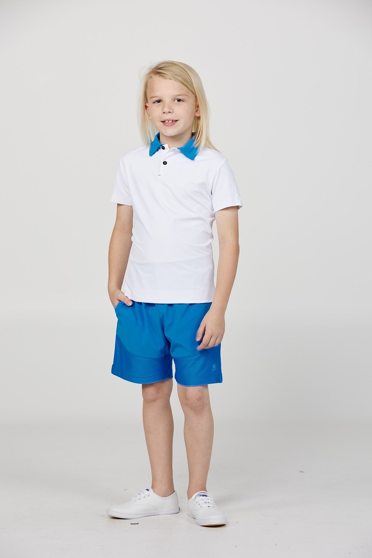 Boy's Short Sleeve Polo - Energy - Sofibella